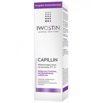 IWOSTIN CAPILLIN Krem na naczynka SPF20 bogata konsystencja -  40 ml