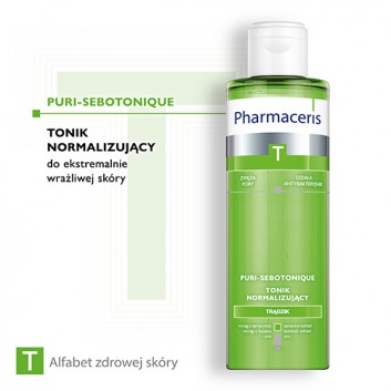 PHARMACERIS T PURI SEBOTONIQUE, tonik normalizujący do twarzy, 200 ml - obrazek 2