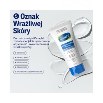 Cetaphil Delikatny żel oczyszczający z peelingiem do twarzy, 178 ml - obrazek 6