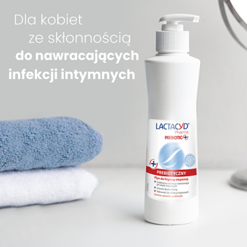 Lactacyd Pharma Prebiotic+ Płyn do higieny intymnej - 250 ml  - obrazek 5 - Apteka internetowa Melissa