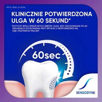 Sensodyne Ultraszybka Ulga Mint Pasta, 75 ml - obrazek 2 - Apteka internetowa Melissa