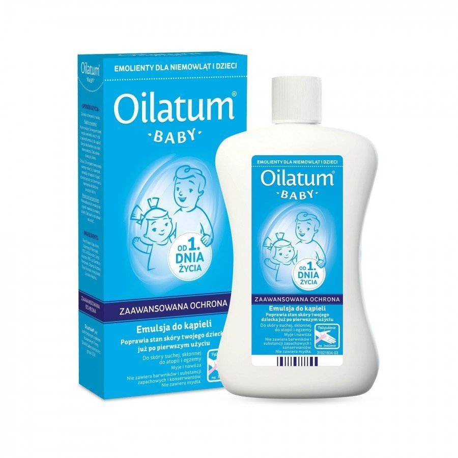 Oilatum Baby Emulsja do kąpieli - 250 ml - obrazek 2 - Apteka internetowa Melissa