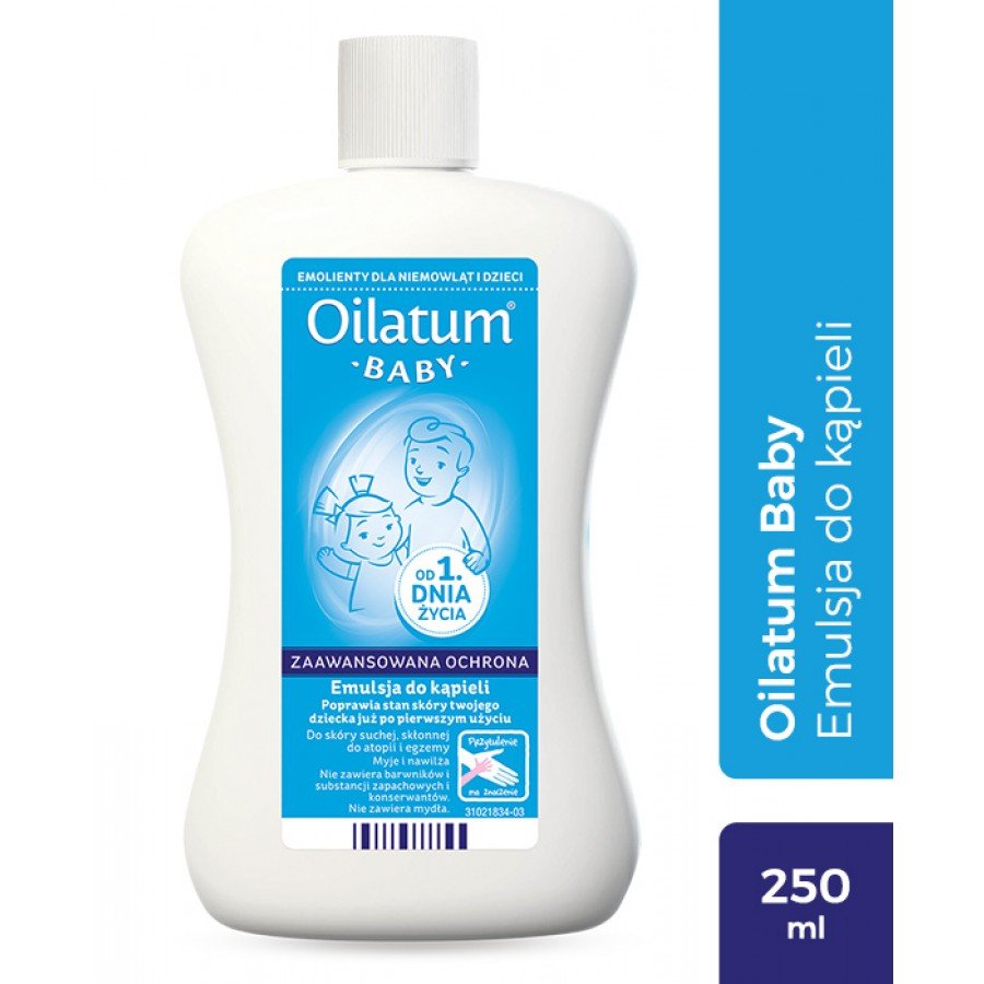 Oilatum Baby Emulsja do kąpieli - 250 ml - obrazek 1 - Apteka internetowa Melissa