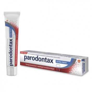 Parodontax Extra Fresh Pasta do zębów przeciw krwawieniu dziąseł - 75 ml - cena, opinie, właściwości  - obrazek 2 - Apteka internetowa Melissa