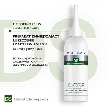 Pharmaceris DS Octopirox, preparat zmniejszający łuszczenie i zaczerwienienie do skóry głowy i ciała, 100 ml - obrazek 2