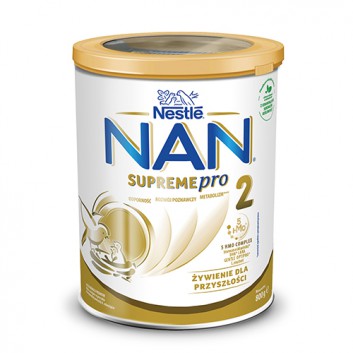 NESTLE NAN SUPREME PRO 2 Mleko modyfikowane w proszku po 6 miesiącu, 800 g - obrazek 1 - Apteka internetowa Melissa