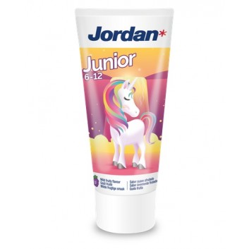 Jordan Junior Pasta do zębów dla dzieci 6-12 lat, 50 ml - obrazek 1 - Apteka internetowa Melissa