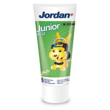 Jordan Junior Pasta do zębów dla dzieci 6-12 lat, 50 ml - obrazek 2 - Apteka internetowa Melissa