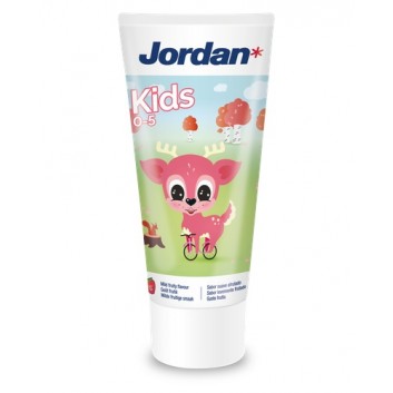 Jordan Kids pasta do zębów  dla dzieci 0-5 lat, 50 ml  - obrazek 1 - Apteka internetowa Melissa
