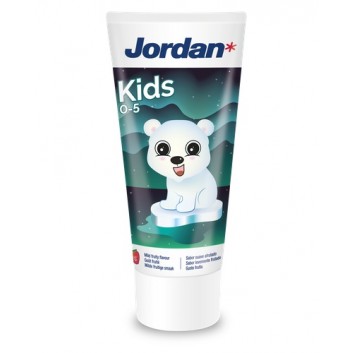 Jordan Kids pasta do zębów  dla dzieci 0-5 lat, 50 ml  - obrazek 3 - Apteka internetowa Melissa