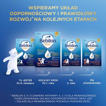 Bebilon 2 z Pronutra-Advance Mleko modyfikowane w proszku, 6 x 1100 g, Dla niemowląt od 6 miesiąca życia, cena, opnie, stosowanie  - obrazek 7 - Apteka internetowa Melissa