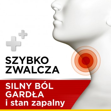 Strepsils Intensive na ostry ból gardła, przeciwzapalny, 24 tabletki do ssania - obrazek 2 - Apteka internetowa Melissa