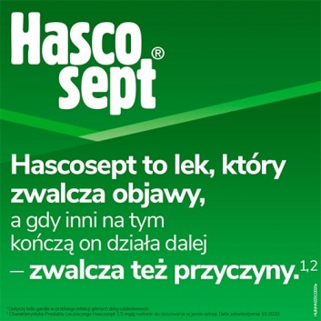 HASCOSEPT Płyn w atomizerze - 30 g na ból gardła i afty - cena, opinie, wskazania - obrazek 2 - Apteka internetowa Melissa