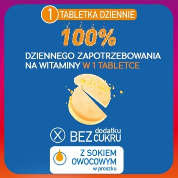 Plusssz 100% Multiwitamina + Minerały - 20 tabl. mus. - cena, opinie, właściwości  - obrazek 4 - Apteka internetowa Melissa