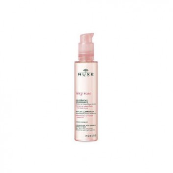 Nuxe Very Rose Delikatny olejek do demakijażu, 150 ml, cena, opinie, właściwości 