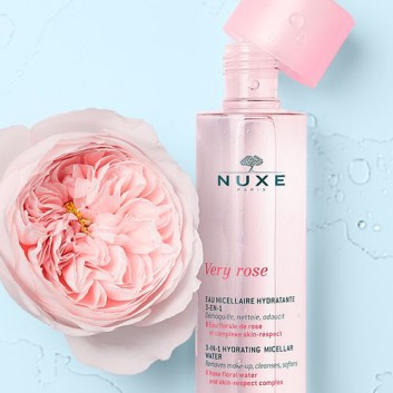 Nuxe Very Rose Nawilżająca woda micelarna 3 w 1, 200 ml, cena, opinie, właściwości  - obrazek 2 - Apteka internetowa Melissa