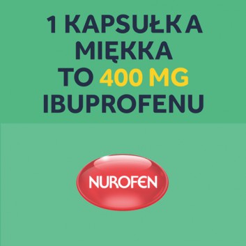 Nurofen Express Forte ibuprofen 400 mg na ból i gorączkę kapsułki, 10 sztuk - obrazek 5