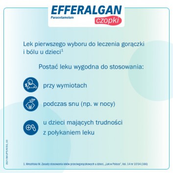 EFFERALGAN 300 mg - 10 czop. - cena, opinie, właściwości - obrazek 2 - Apteka internetowa Melissa