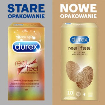 DUREX REAL FEEL Prezerwatywy bez lateksu - 10 szt. - prawdziwe doznania - cena, opinie, stosowanie - obrazek 4 - Apteka internetowa Melissa
