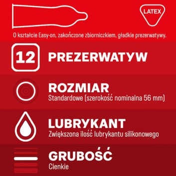 DUREX FETHERLITE ELITE Prezerwatywy supercienkie - 12 szt. - cena, opinie, właściwości - obrazek 2 - Apteka internetowa Melissa