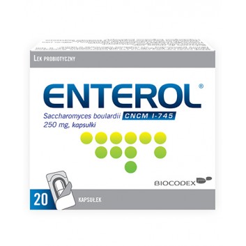 Enterol, 250 mg, kapsułki, 20 szuk