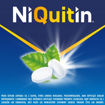 Niquitin Mini, 4 mg, tabletki do ssania, 20 sztuk - obrazek 2