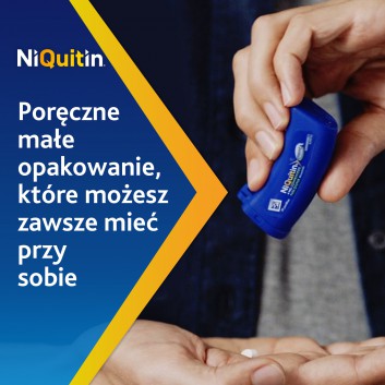 Niquitin Mini, 4 mg, tabletki do ssania, 20 sztuk - obrazek 5
