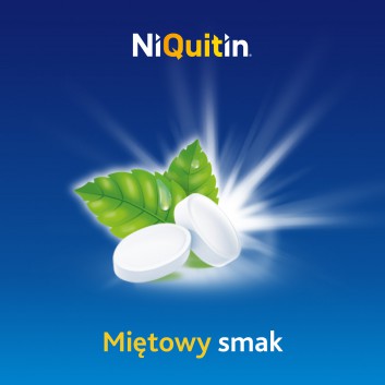 Niquitin Mini, 4 mg, tabletki do ssania, 20 sztuk - obrazek 6