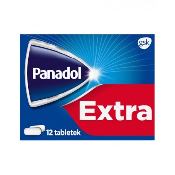 PANADOL EXTRA przeciwbólowy - 12 tabl. - obrazek 1 - Apteka internetowa Melissa