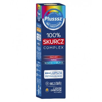 Plusssz 100% Skurcz complex - 20 tabl. mus. - cena, opinie, właściwości 