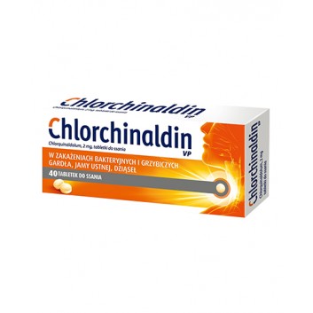 CHLORCHINALDIN VP, 40 tabletek - obrazek 1 - Apteka internetowa Melissa