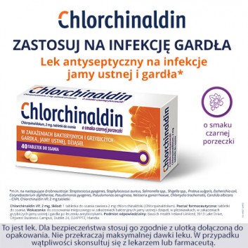 CHLORCHINALDIN VP, 40 tabletek - obrazek 5 - Apteka internetowa Melissa