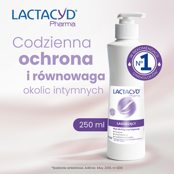 LACTACYD Pharma płyn do higieny intymnej Łagodzący, 250 ml - obrazek 2