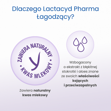 LACTACYD Pharma płyn do higieny intymnej Łagodzący, 250 ml - obrazek 3 - Apteka internetowa Melissa