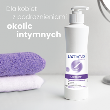 LACTACYD Pharma płyn do higieny intymnej Łagodzący, 250 ml - obrazek 5 - Apteka internetowa Melissa