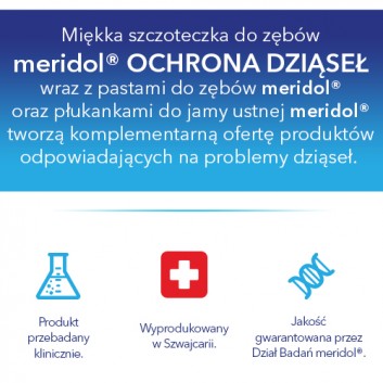 MERIDOL Szczoteczka do zębów miękka, 1 sztuka - obrazek 2