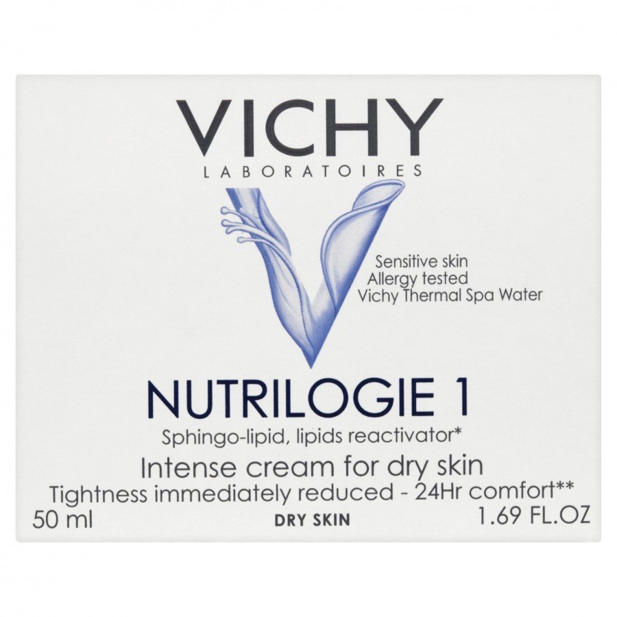 VICHY NUTRILOGIE 1 Intensywna pielęgnacja skóry suchej - 50 ml - cena, opinie, właściwości - obrazek 1 - Apteka internetowa Melissa