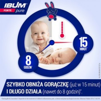 Ibum Forte Pure, 200 mg/5 ml, zawiesina bez aromatów i barwników, 100 ml - obrazek 5