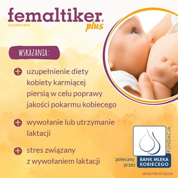 Femaltiker Plus o smaku karmelowym, na laktację, 12 saszetek - obrazek 5 - Apteka internetowa Melissa