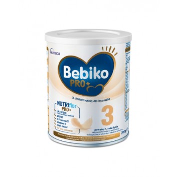 Bebiko PRO+ 3, odżywcza formuła na bazie mleka dla dzieci powyżej 1. roku życia, 700 g