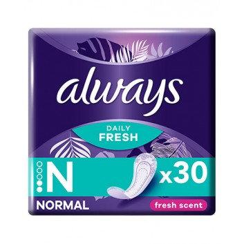 Always Dailies Fresh Scent Fresh&Protect Normal Wkładki higieniczne, 30 sztuk - obrazek 1 - Apteka internetowa Melissa
