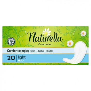 Naturella Camomile Light, Wkładki higieniczne, 20 sztuk - obrazek 5 - Apteka internetowa Melissa