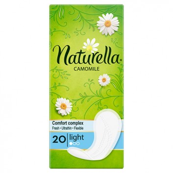 Naturella Camomile Light, Wkładki higieniczne, 20 sztuk - obrazek 6 - Apteka internetowa Melissa