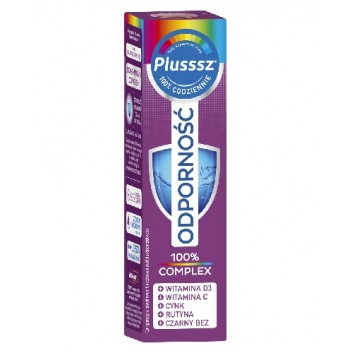 Plusssz Odporność 100% Complex - 20 tabl. - cena, opinie, stosowanie
