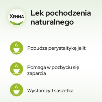 Xenna Zioła przeciw zaparciom  - 40 sasz. - cena, opinie, stosowanie - obrazek 2 - Apteka internetowa Melissa