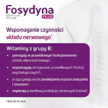 Fosydyna Plus, kapsułki, 30 sztuk - obrazek 4 - Apteka internetowa Melissa