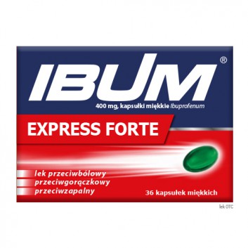 Ibum Express Forte, 36 kapsułek - obrazek 1 - Apteka internetowa Melissa
