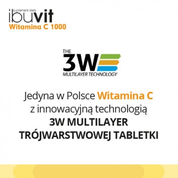 Ibuvit Witamina C 1000 mg - 30 tabl. - obrazek 2 - Apteka internetowa Melissa
