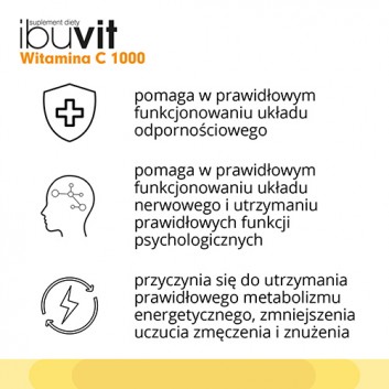 Ibuvit Witamina C 1000 mg - 30 tabl. - obrazek 6 - Apteka internetowa Melissa