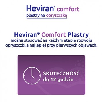 Heviran Comfort plastry na opryszczkę, 15 sztuk - obrazek 4 - Apteka internetowa Melissa